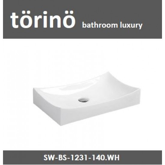 Counter Top Wash Basin SW-BS-1231-140.WH