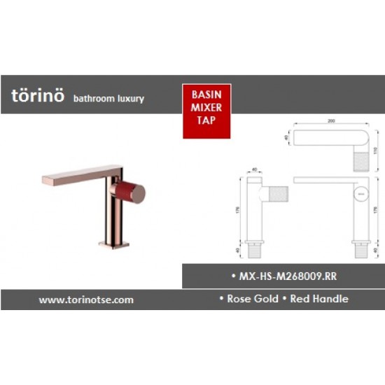 Single Lever Basin Mixer MX-HS-M268009.GR