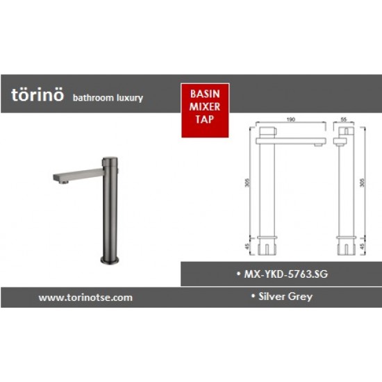 Single Lever Basin Mixer MX-YKD-5763.SG