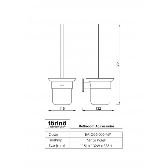 Toilet Brush Holder BA-Q3P-005.MP