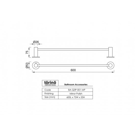 Towel Bar BA-Q3P-001.MP