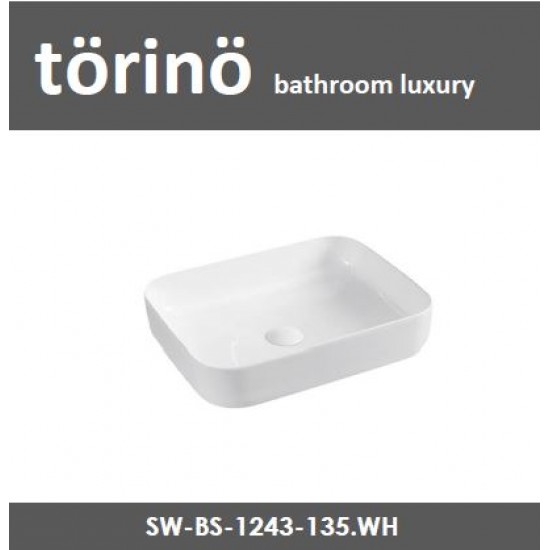 Counter Top Wash Basin SW-BS-1243-135.WH