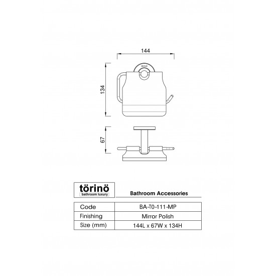 Tissue Roll Holder BA-T0-111.MP