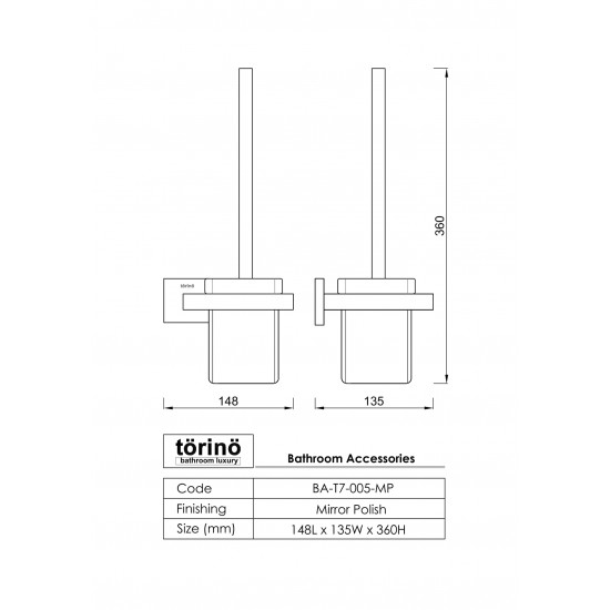 Toilet Brush Holder BA-T7-005.MP 